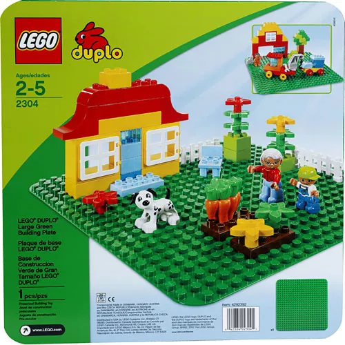 LEGO - LEGO® DUPLO® Zöld építõlap 